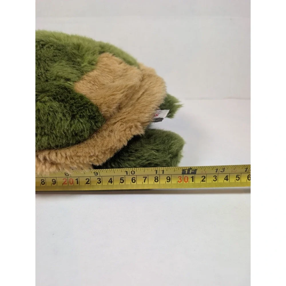 UNIPAK Designs Plush Turtle Green Brown 11